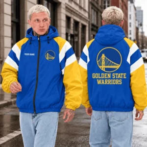 Limited Edition – Customized NBA Golden State Warriors Windbreaker Jacket