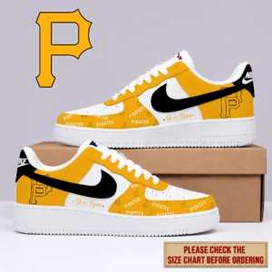 Limited Edition – Customized MLB Pittsburgh Pirates Af1 Shoes