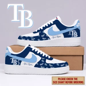 Limited Edition – Customized MLB Tampa Bay Rays Af1 Shoes