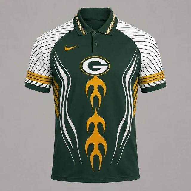 Limited Edition – Customized NFL Green Bay Packers Polo Shirt