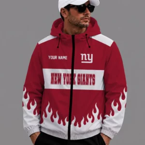 Limited Edition – Customized NFL New York Giants Windbreaker Jacket