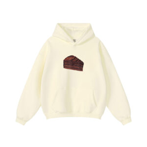 Fun Chocolate Cake Slice Dessert Hoodie