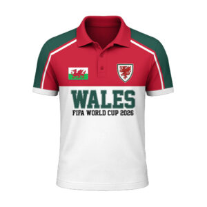 Wales x Premium WC26 National Pride Edition Polo Shirt TTH020600