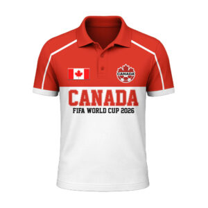 Canada x Premium WC26 National Pride Edition Polo Shirt TTH020600