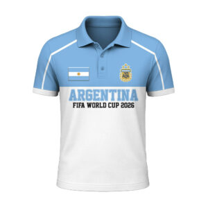 Argentina x Premium WC26 National Pride Edition Polo Shirt TTH020600