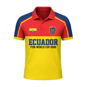 Ecuador x Premium WC26 National Pride Edition Polo Shirt TTH020600
