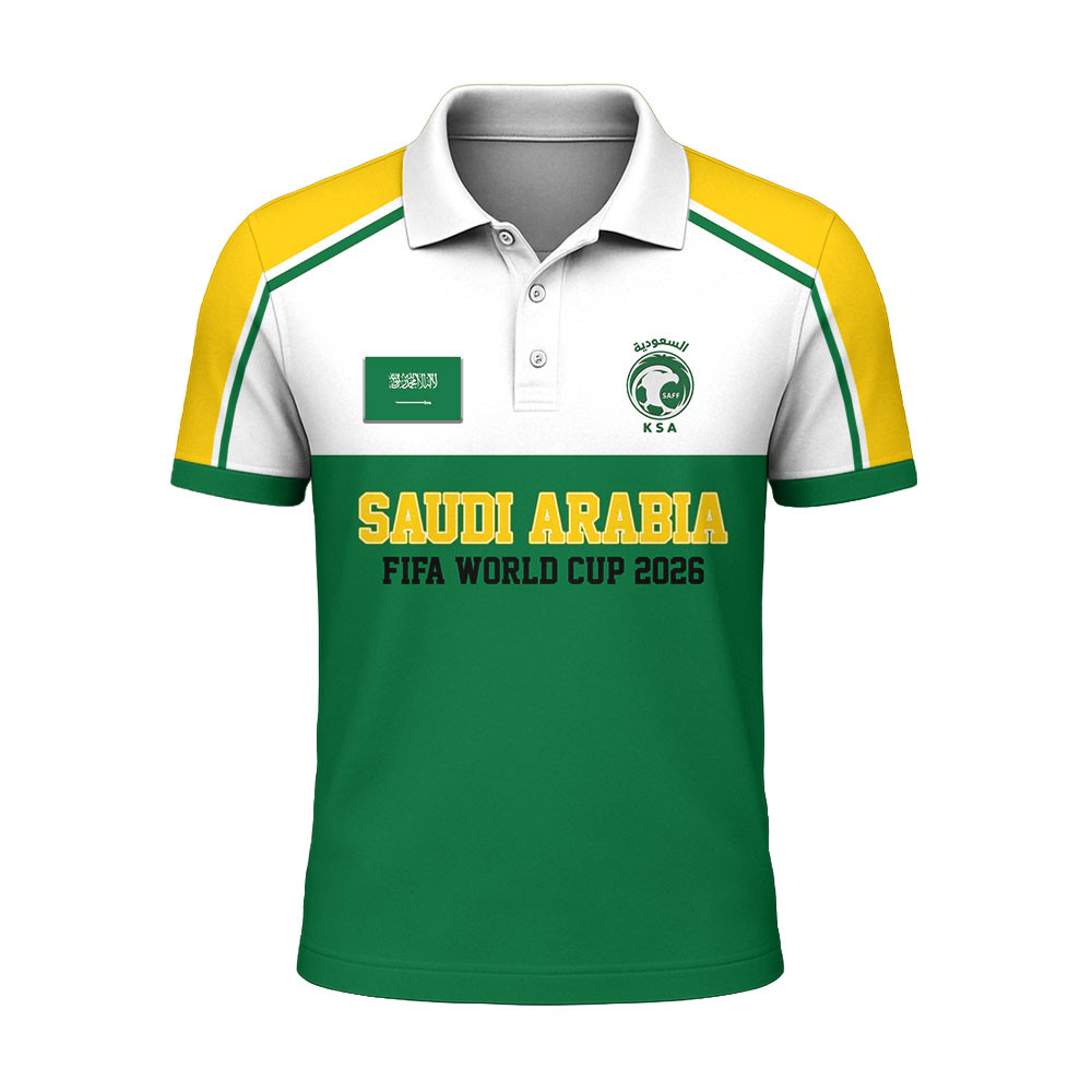 Saudi Arabia x Premium WC26 National Pride Edition Polo Shirt TTH020600