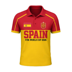 Spain x Premium WC26 National Pride Edition Polo Shirt TTH020600