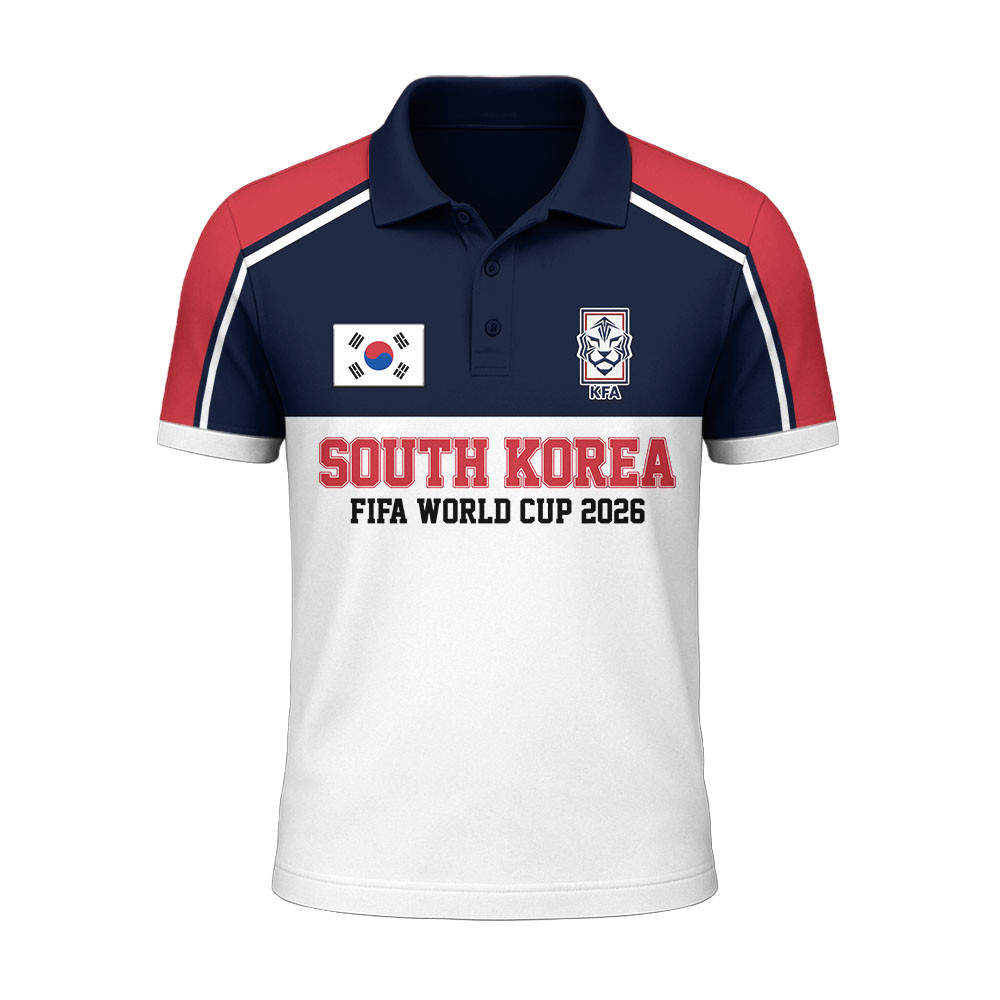 South Korea x Premium WC26 National Pride Edition Polo Shirt TTH020600