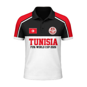 Tunisia x Premium WC26 National Pride Edition Polo Shirt TTH020600