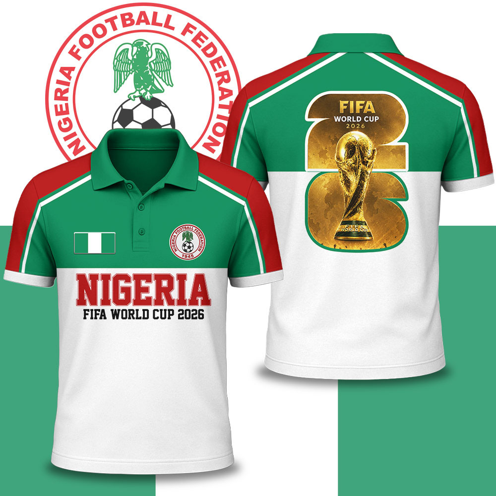 Nigeria x Premium WC26 National Pride Edition Polo Shirt TTH020600 - Image 2