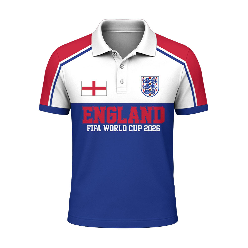 England x Premium WC26 National Pride Edition Polo Shirt TTH020600