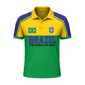 Brazil x Premium WC26 National Pride Edition Polo Shirt TTH020600