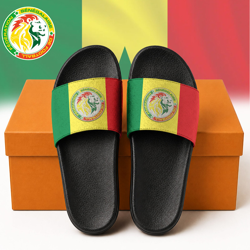Senegal x Premium WC26 National Team Slide Slippers TTH020603 - Image 2