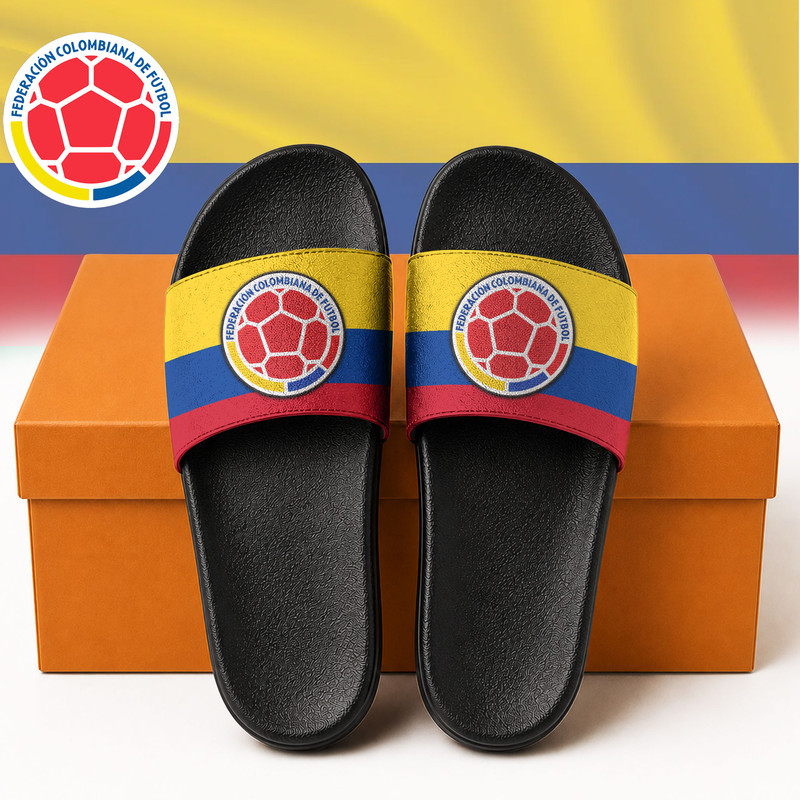 Colombia x Premium WC26 National Team Slide Slippers TTH020603 - Image 2