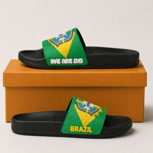 Brazil x Premium WC26 National Team Slide Slippers TTH020603
