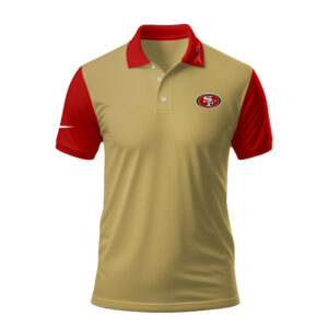San Francisco 49ers x Premium NFL Touchdown Custom Polo Shirt TTH040605