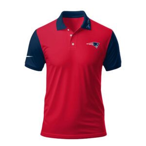 New England Patriots x Premium NFL Touchdown Custom Polo Shirt TTH040605