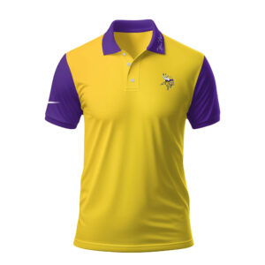 Minnesota Vikings x Premium NFL Touchdown Custom Polo Shirt TTH040605