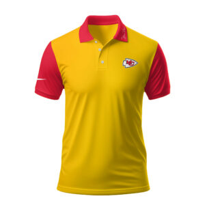Kansas City Chiefs x Premium NFL Touchdown Custom Polo Shirt TTH040605