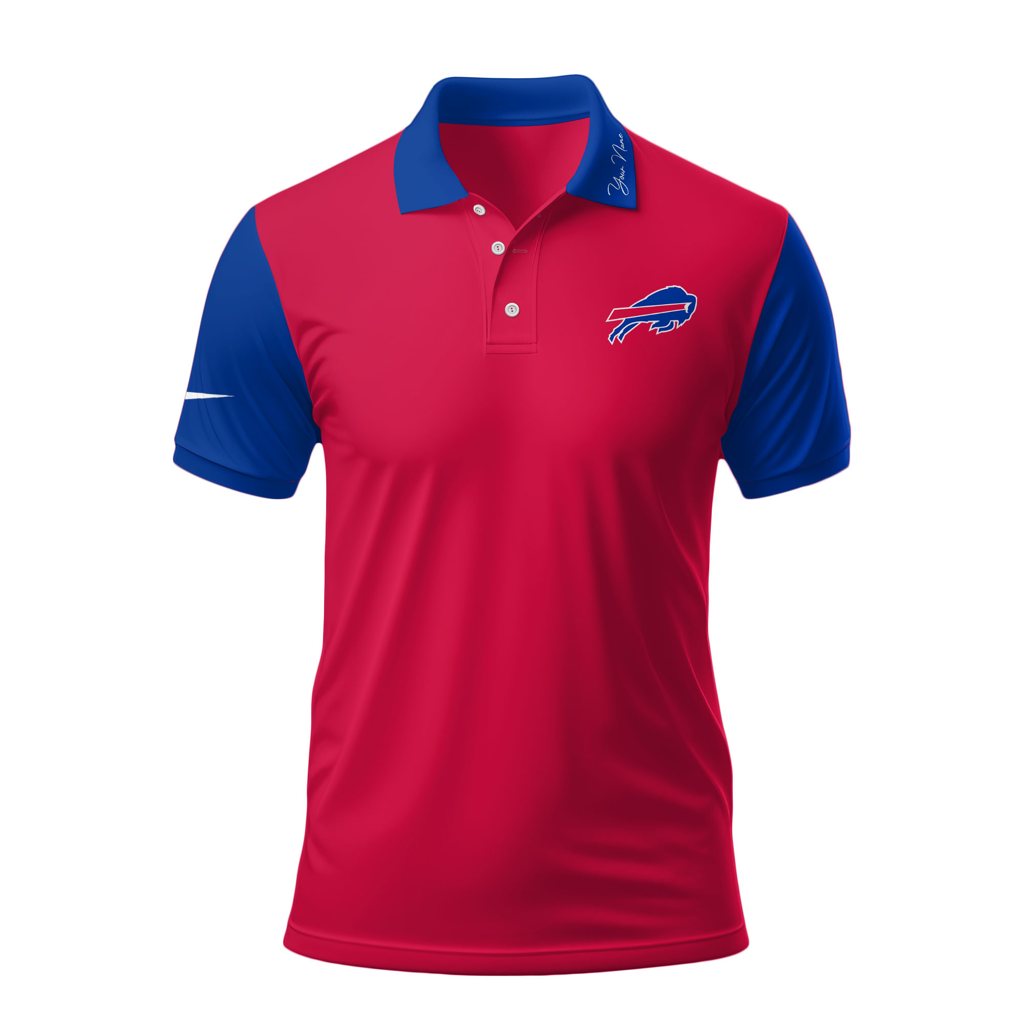 Buffalo Bills x Premium NFL Touchdown Custom Polo Shirt TTH040605