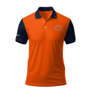 Chicago Bears x Premium NFL Touchdown Custom Polo Shirt TTH040605