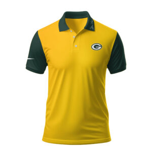 Green Bay Packers x Premium NFL Touchdown Custom Polo Shirt TTH040605