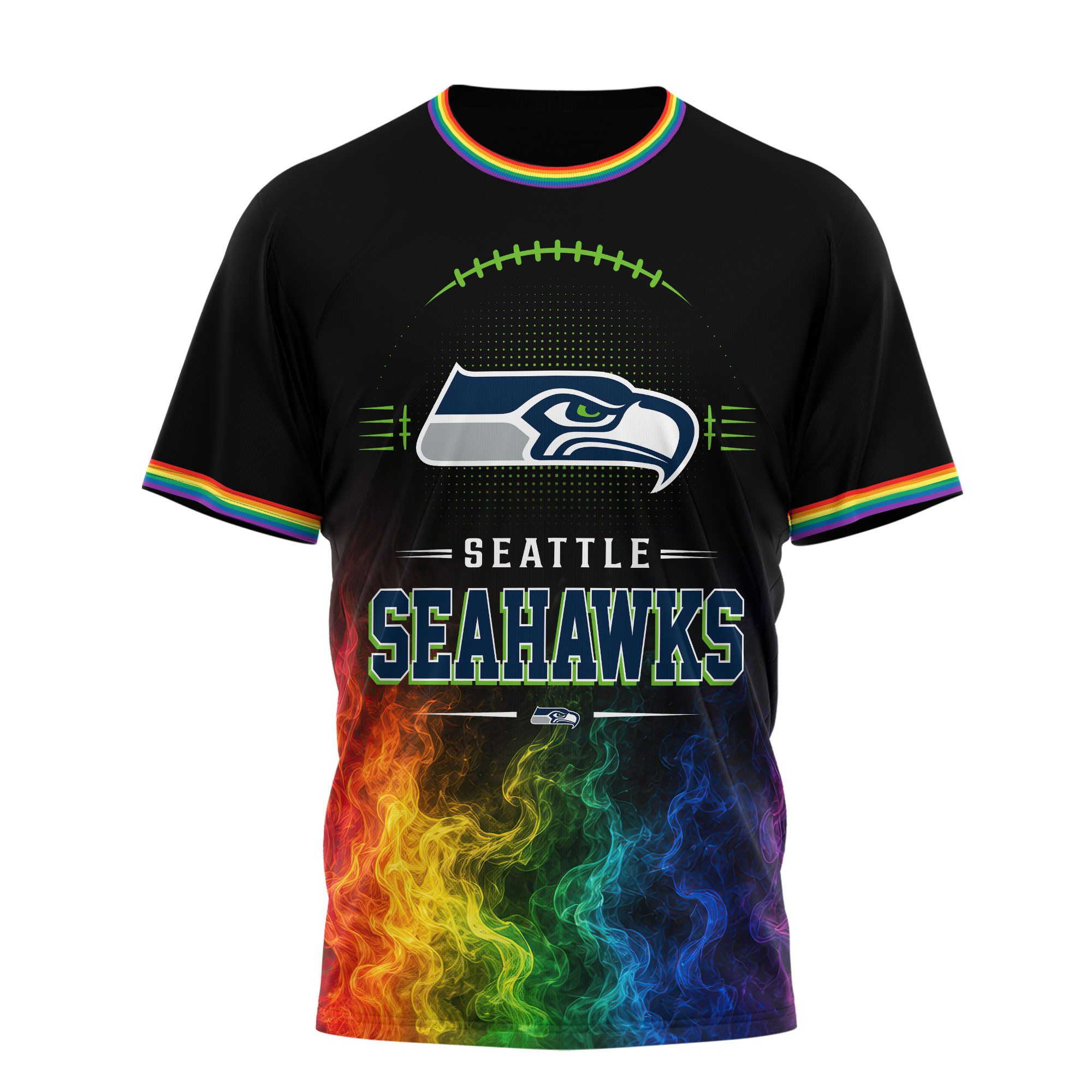 Seattle Seahawks x Premium NFL Love Is Love 3D Shirt TTH060605