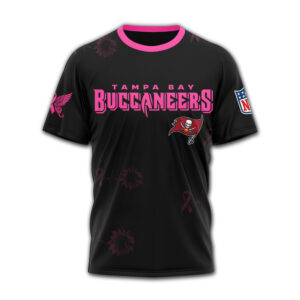 Tampa Bay Buccaneers x Premium NFL Hope Pink Ribbon 3D Shirt TTH060607