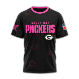 Green Bay Packers x Premium NFL Hope Pink Ribbon 3D Shirt TTH060607