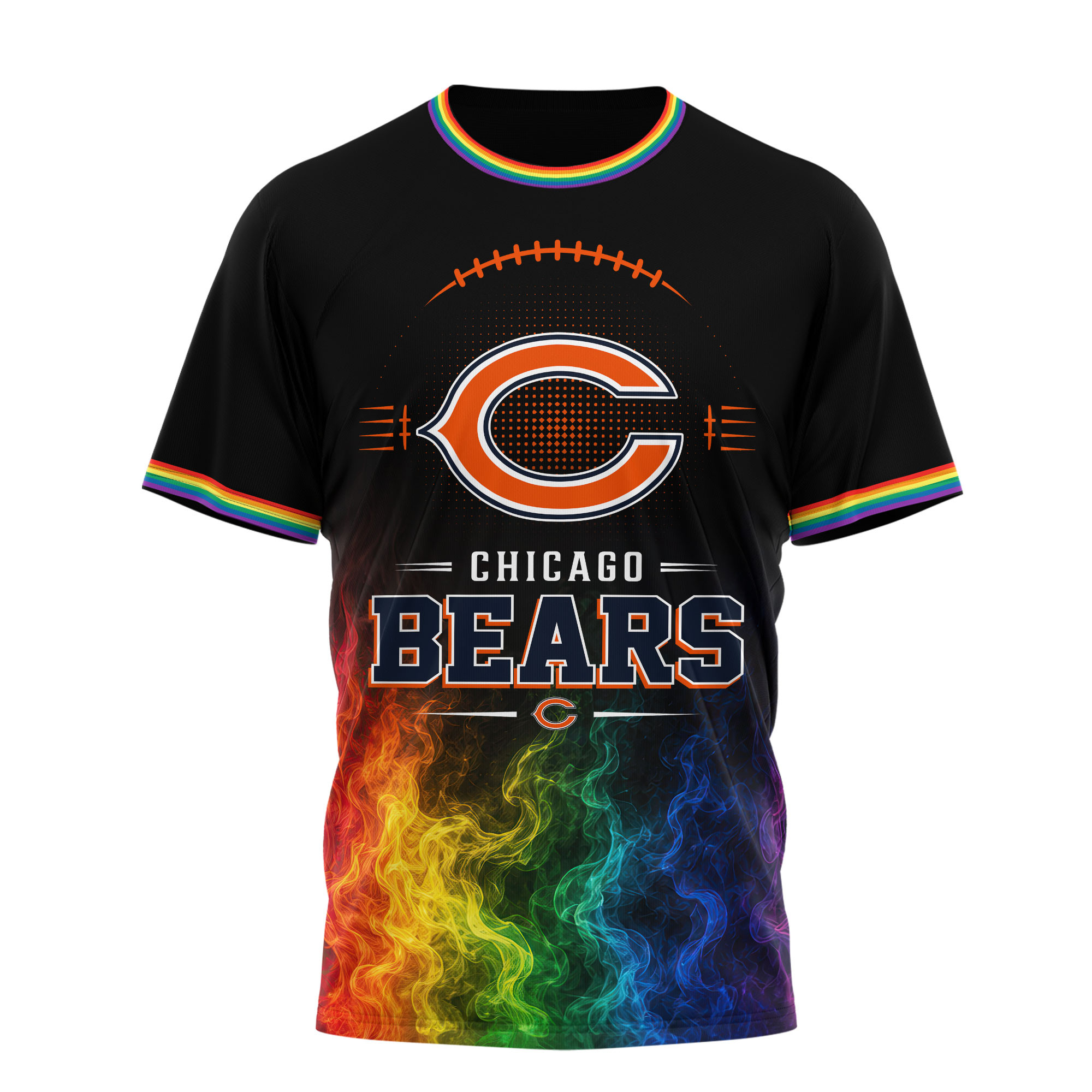 Chicago Bears x Premium NFL Love Is Love 3D Shirt TTH060605