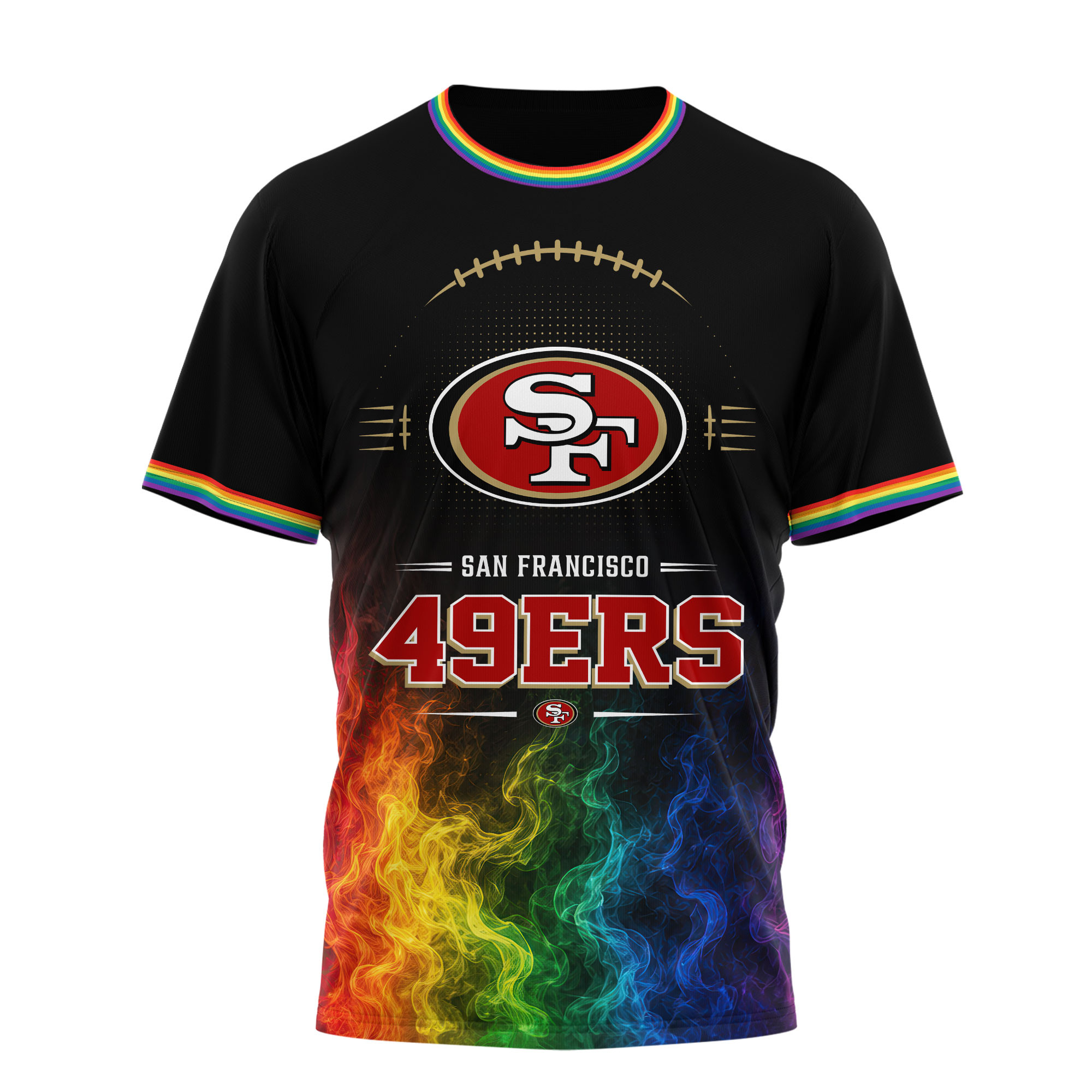 San Francisco 49ers x Premium NFL Love Is Love 3D Shirt TTH060605