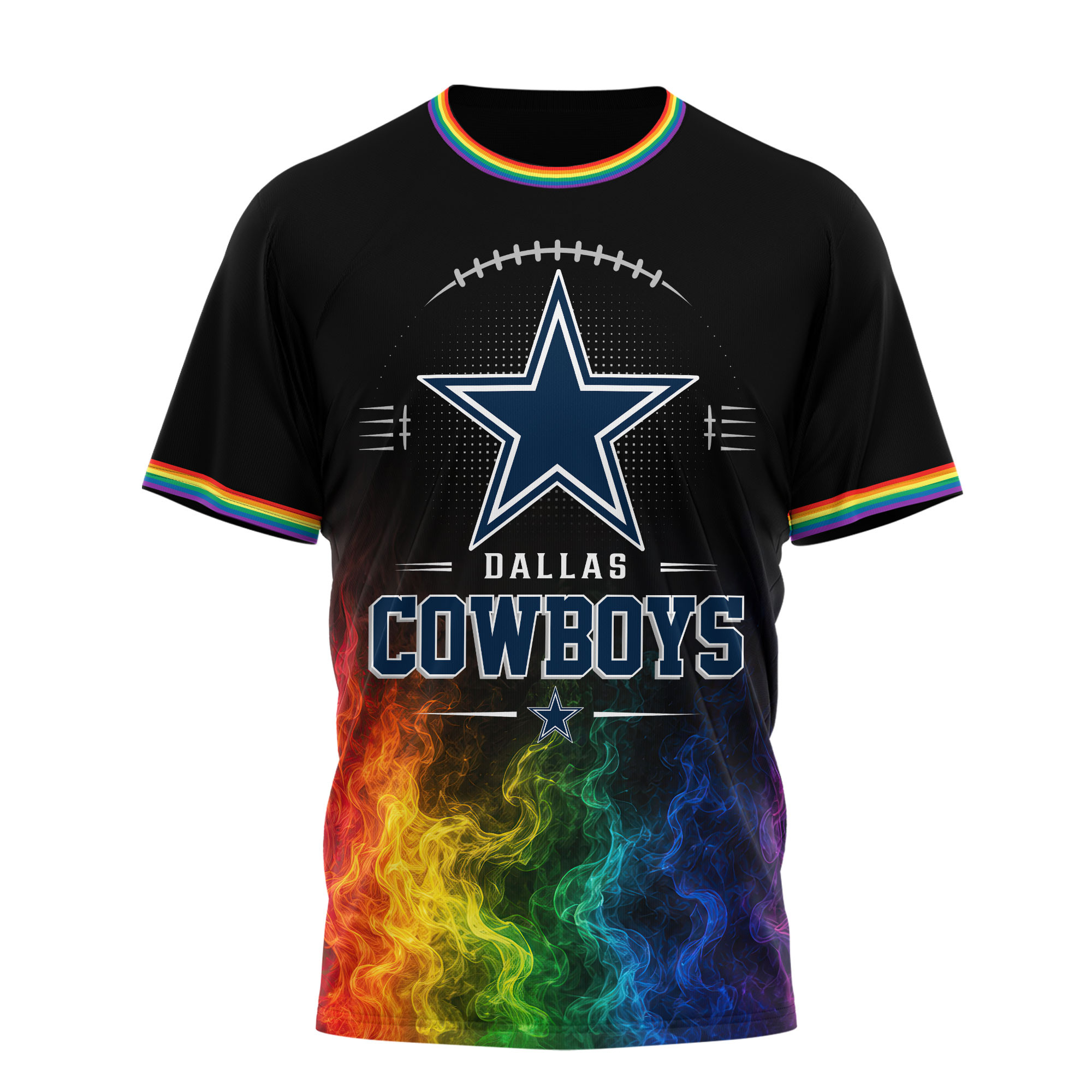 Dallas Cowboys x Premium NFL Love Is Love 3D Shirt TTH060605
