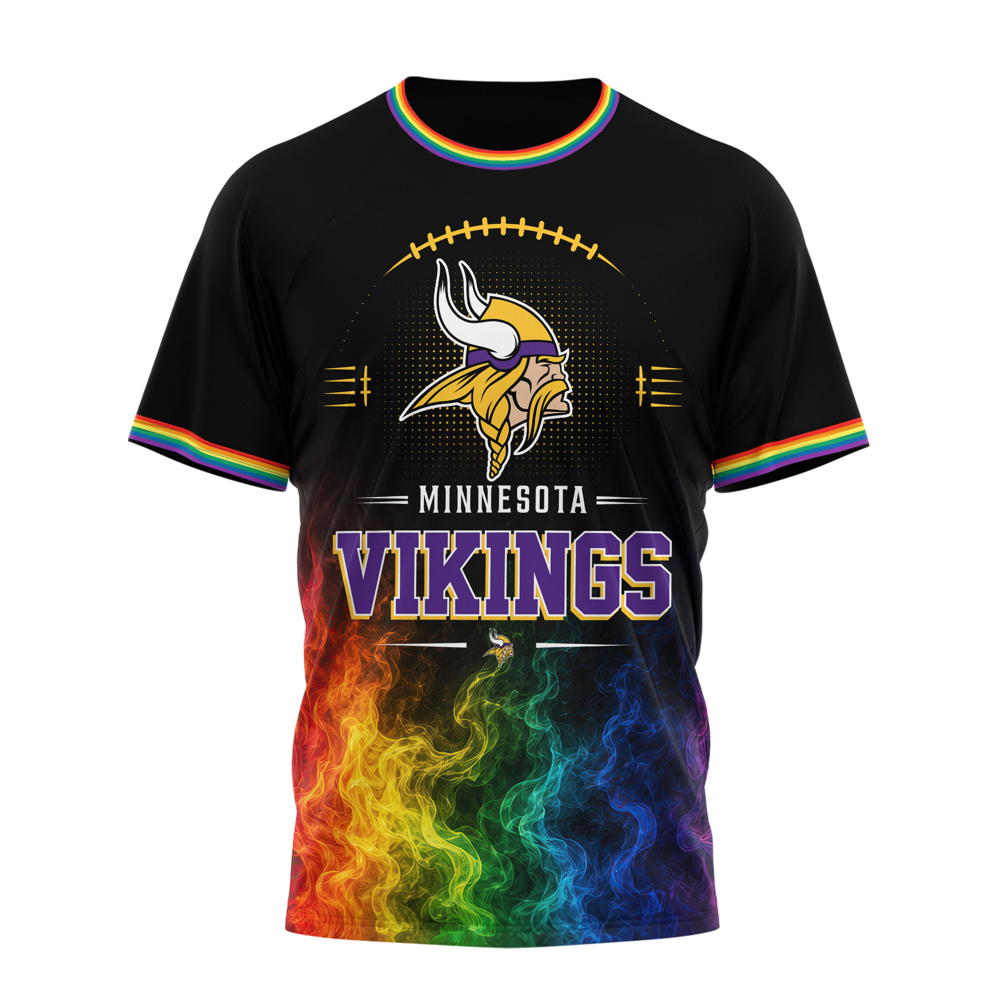 Minnesota Vikings x Premium NFL Love Is Love 3D Shirt TTH060605
