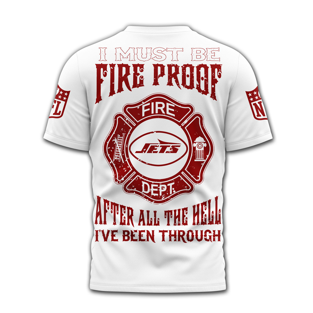 New York Jets x Premium NFL Built By Fire Game Day 3D Shirt TTH060610 - Image 2