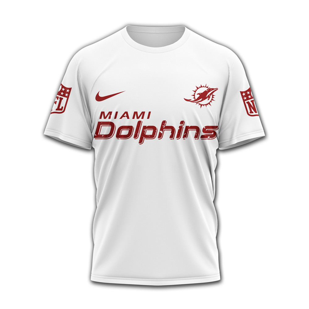 Miami Dolphins x Premium NFL Built By Fire Game Day 3D Shirt TTH060610