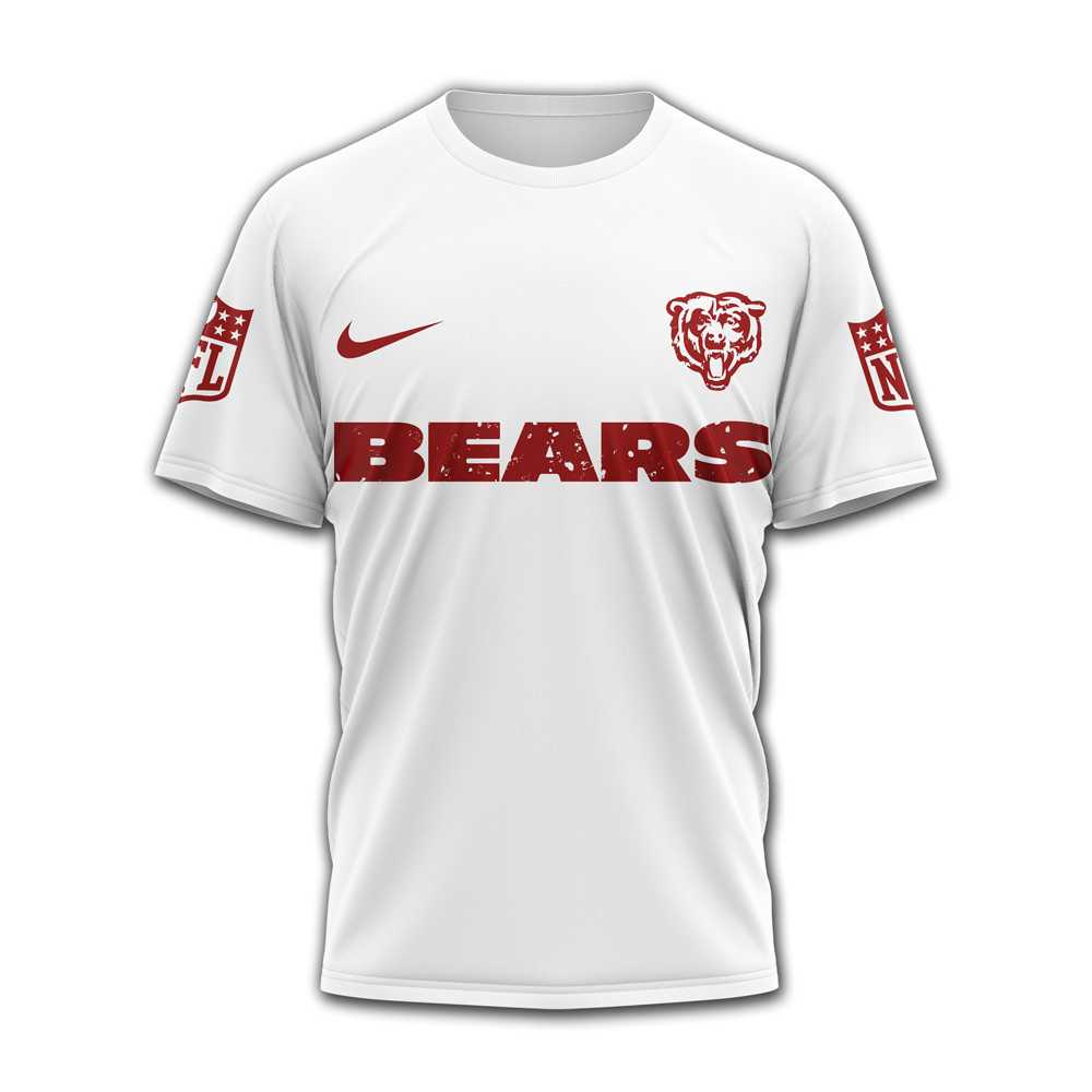 Chicago Bears x Premium NFL Built By Fire Game Day 3D Shirt TTH060610