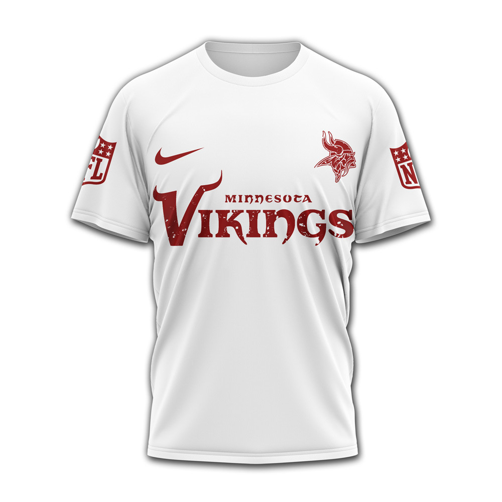 Minnesota Vikings x Premium NFL Built By Fire Game Day 3D Shirt TTH060610