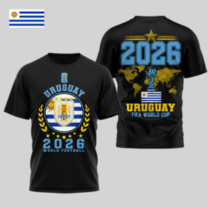 Uruguay x Premium World Cup 2026 Legacy – World Cup 2026 3D Shirt TTH100603