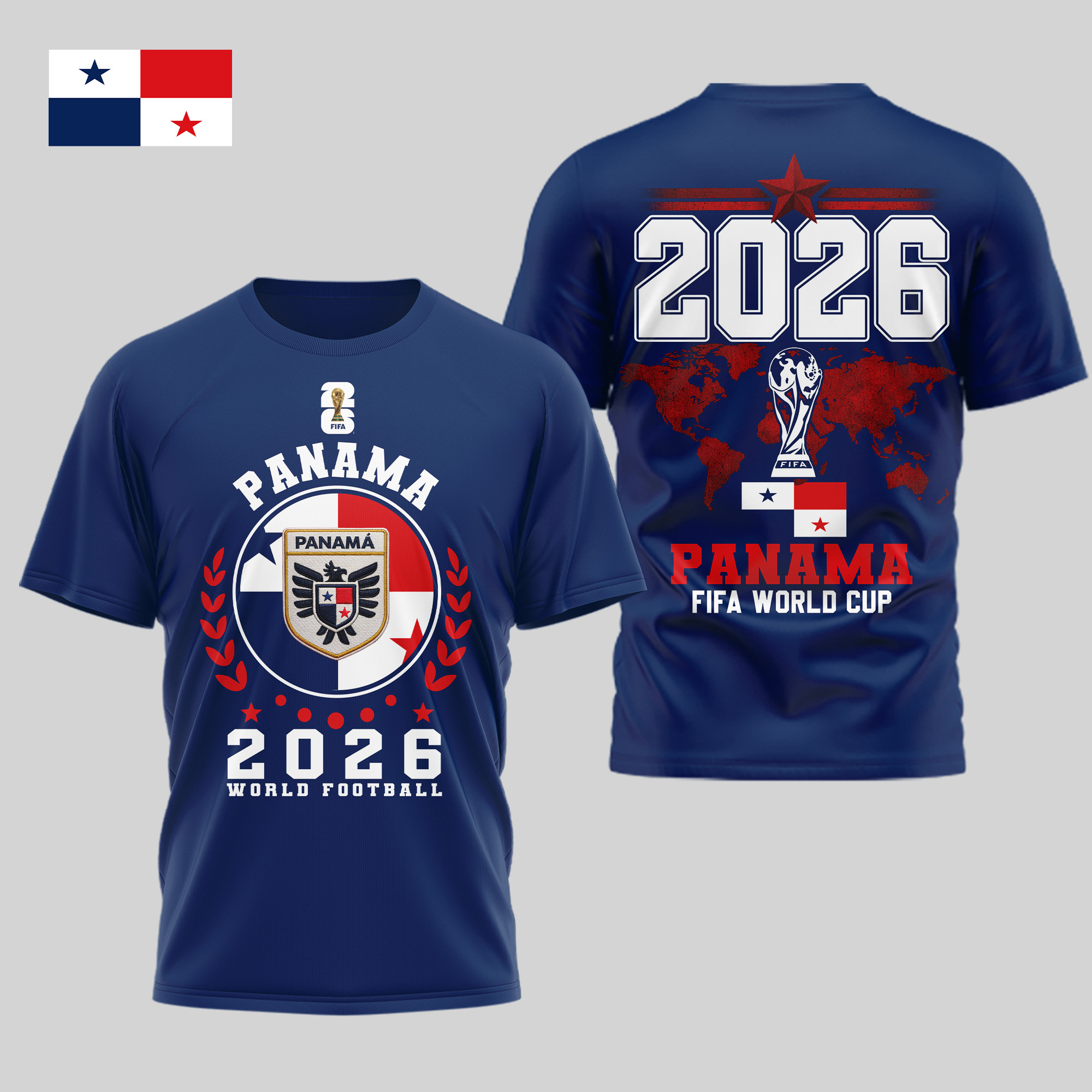 Panama x Premium World Cup 2026 Legacy – World Cup 2026 3D Shirt TTH100603 - Image 2