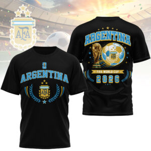 Argentina x Premium World Cup 2026 Classic 3D Shirt TTH100602