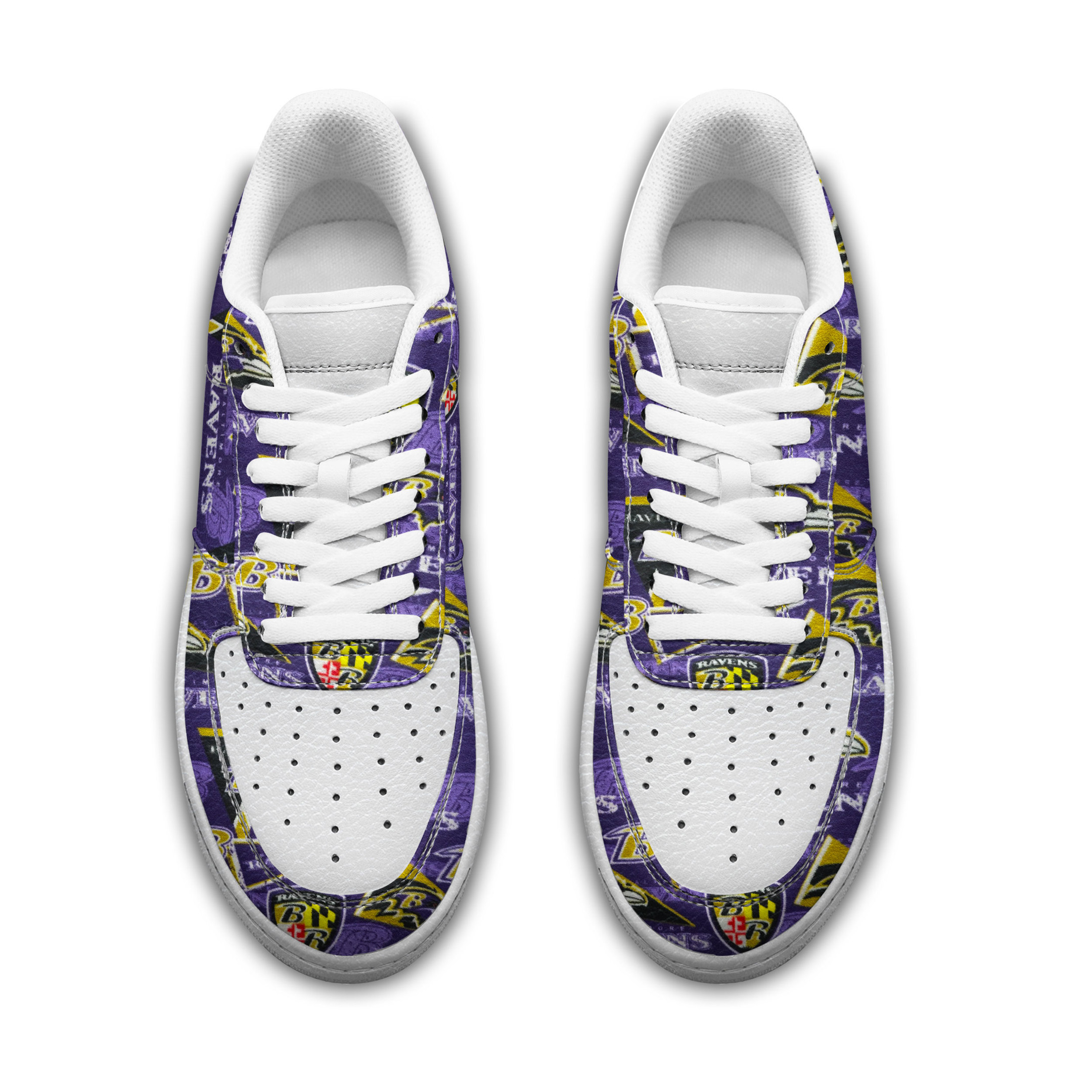 Baltimore Ravens x Premium NFL Kickoff Spirit AF1 Shoes TTH100600 - Image 3