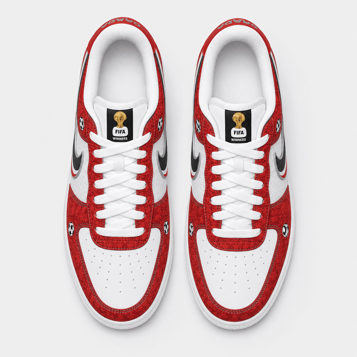 Canada x Fifa 2026 Premium Air Force 1 Shoes TTH100607 - Image 2