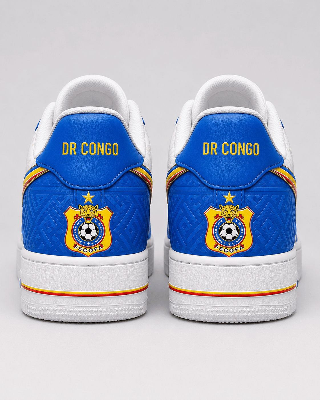 DR Congo x Fifa 2026 Premium Air Force 1 Shoes TTH100607 - Image 2