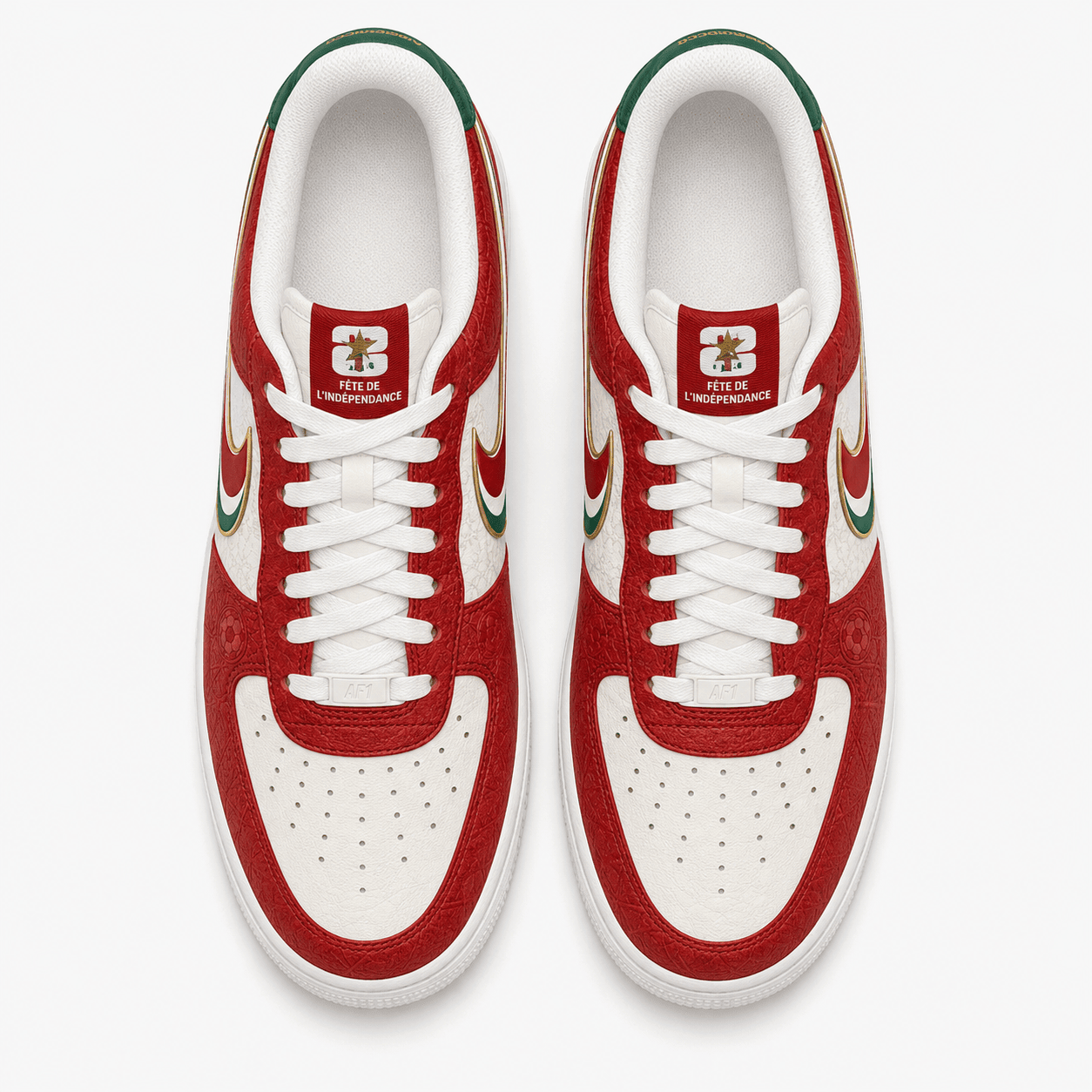 Morocco x Fifa 2026 Premium Air Force 1 Shoes TTH100607