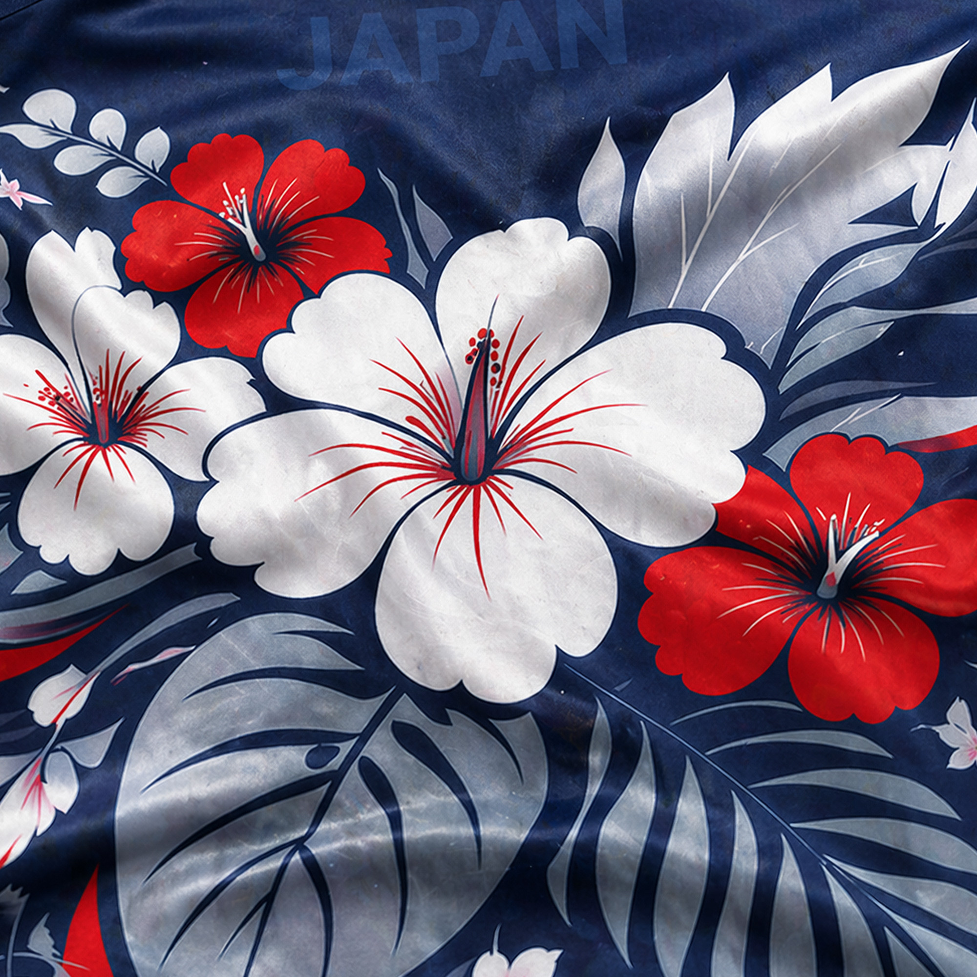 Japan World Cup 2026 Floral Hawaiian Shirt TTH100608 - Image 3