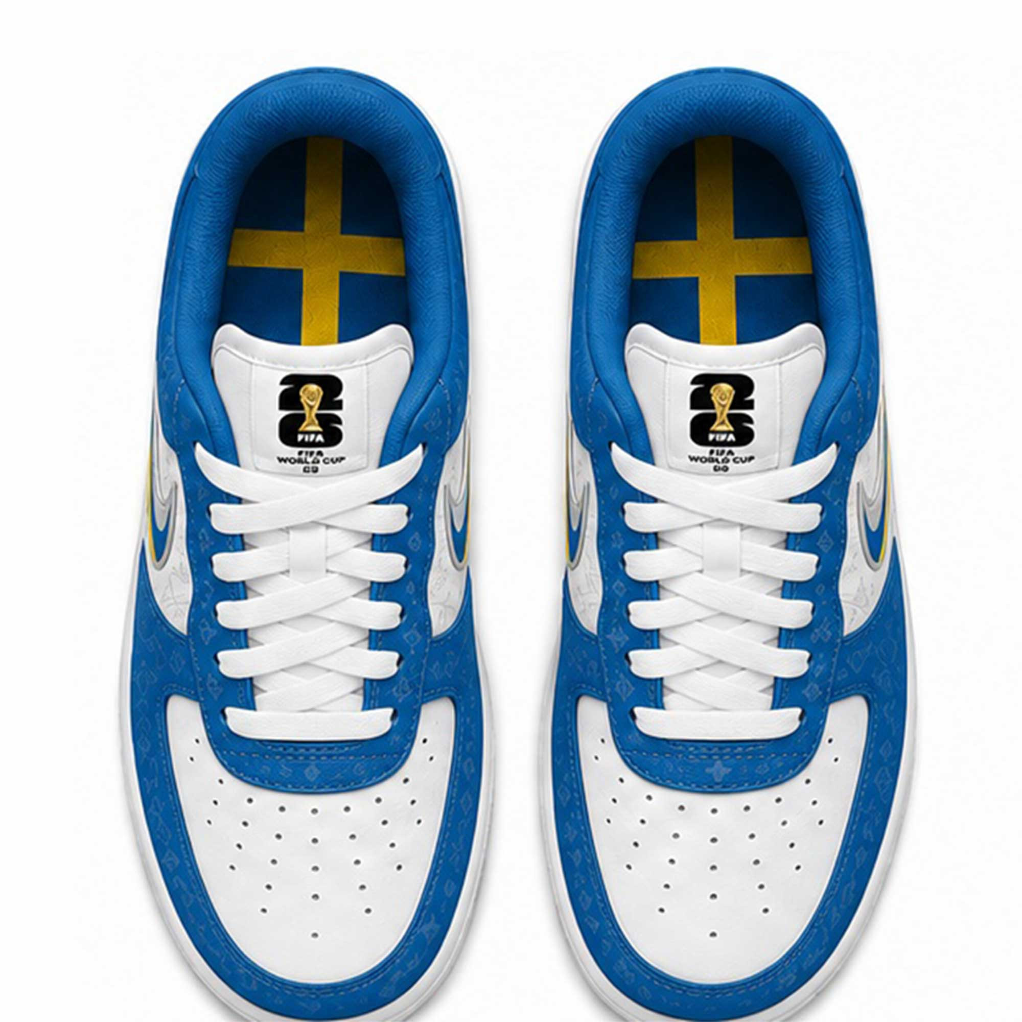 Sweden x Fifa 2026 Premium Air Force 1 Shoes TTH100607 - Image 2