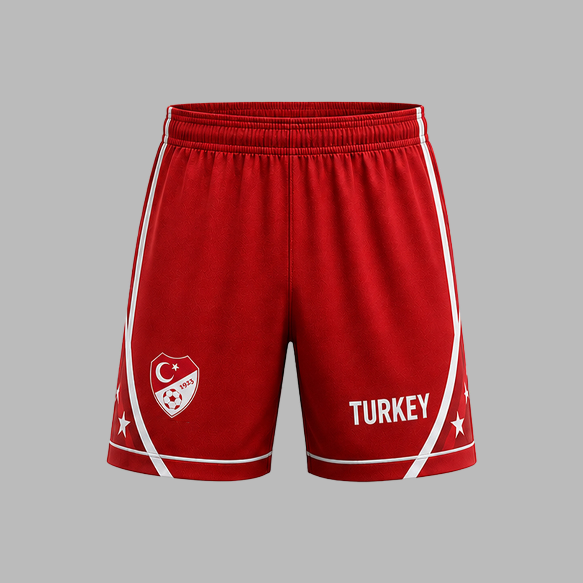 Turkey x Premium World Cup 2026 National Pride Performance Polo & Shorts Set TTH100610 - Image 2