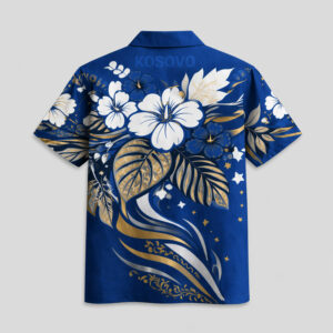 Kosovo World Cup 2026 Floral Hawaiian Shirt TTH100608