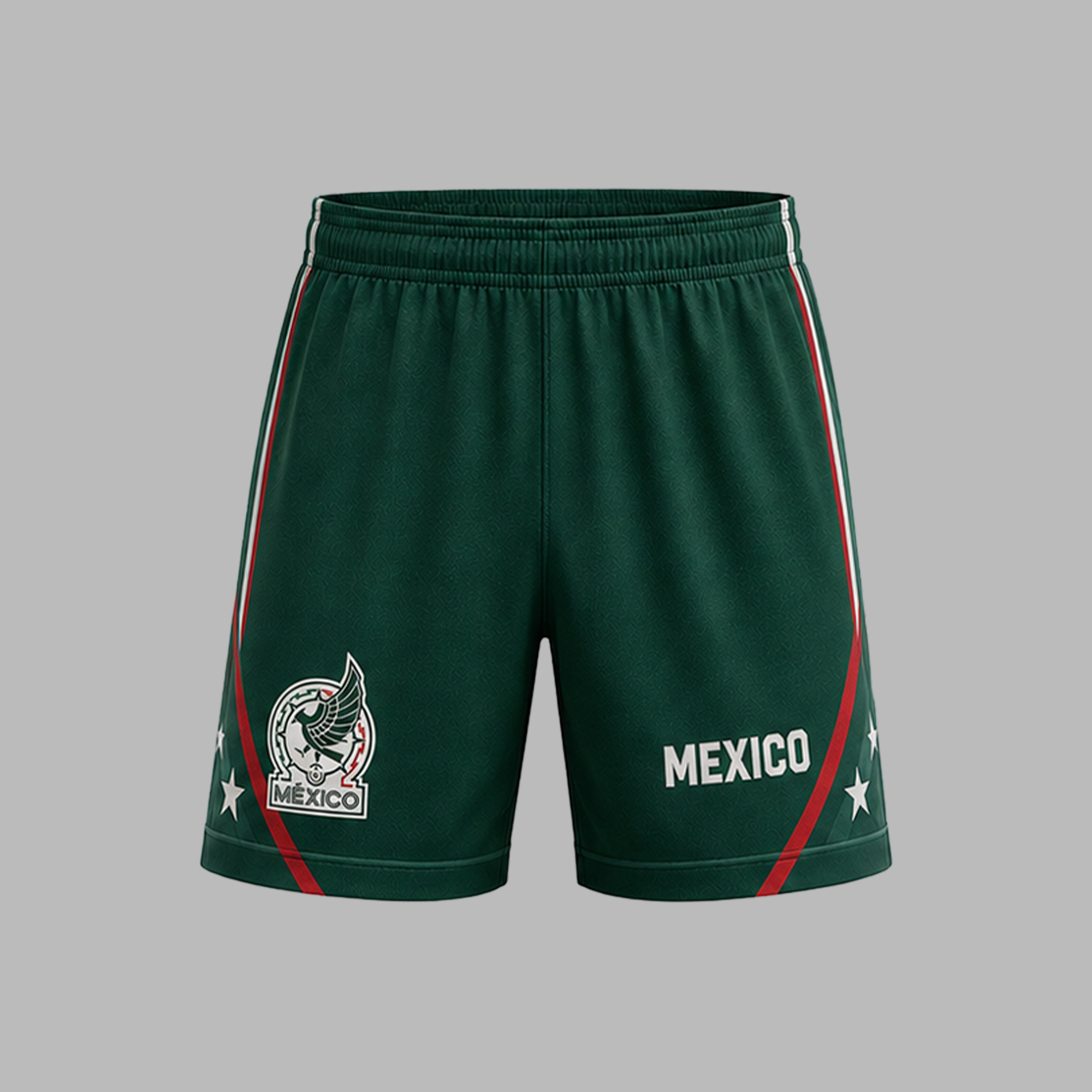 Mexico x Premium World Cup 2026 National Pride Performance Polo & Shorts Set TTH100610 - Image 2